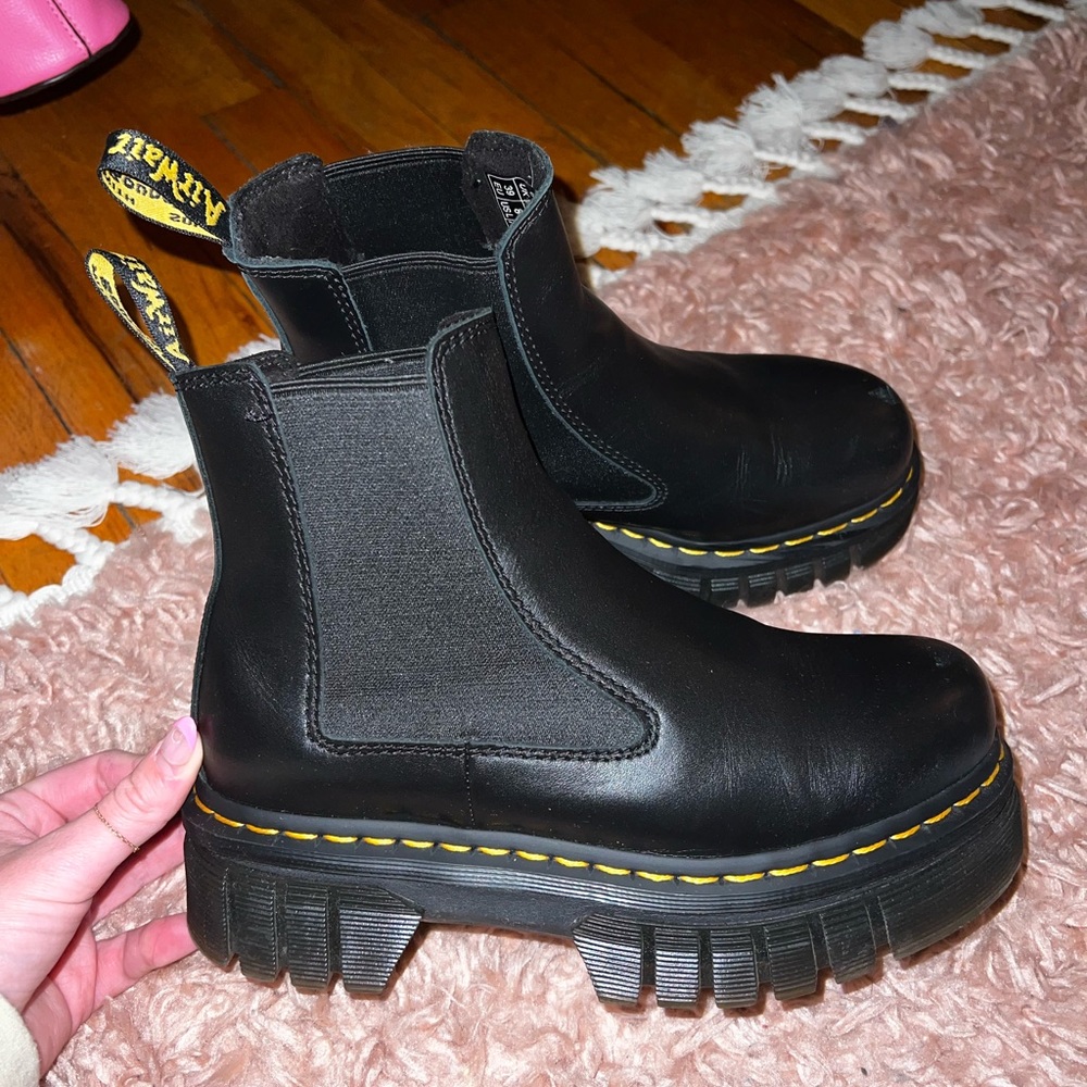 Dr. Martens Black Audrick Chelsea Boots